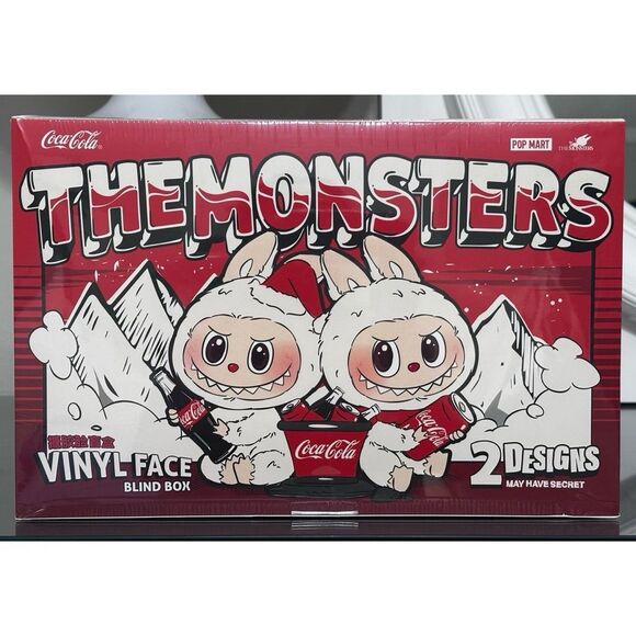POP MART THE MONSTERS LABUBU COCA-COLA Series-Vinyl Face Blind Box, WHOLE SET - Picture 2 of 11